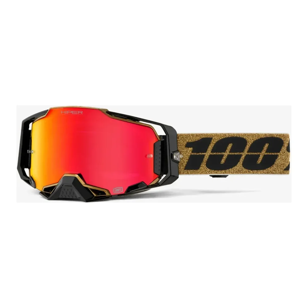 100% Armega Goggles with HiPER Mirror Lens