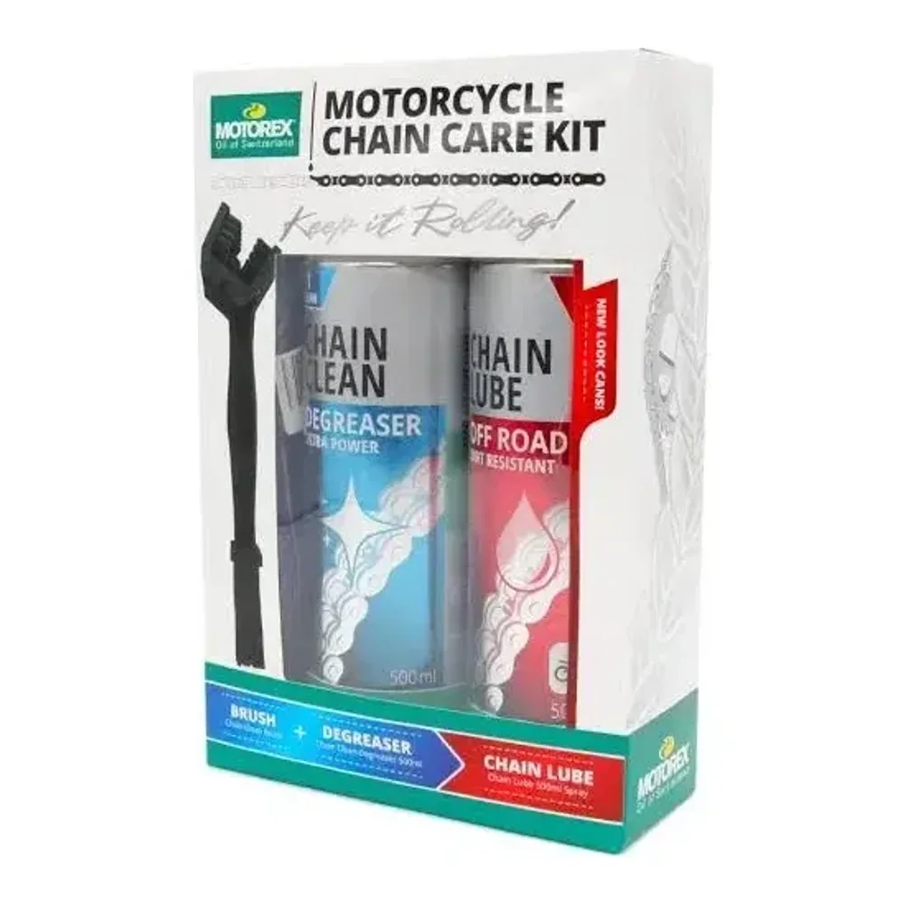 Motorex Off-Road Chain Lube & Cleaner Kit