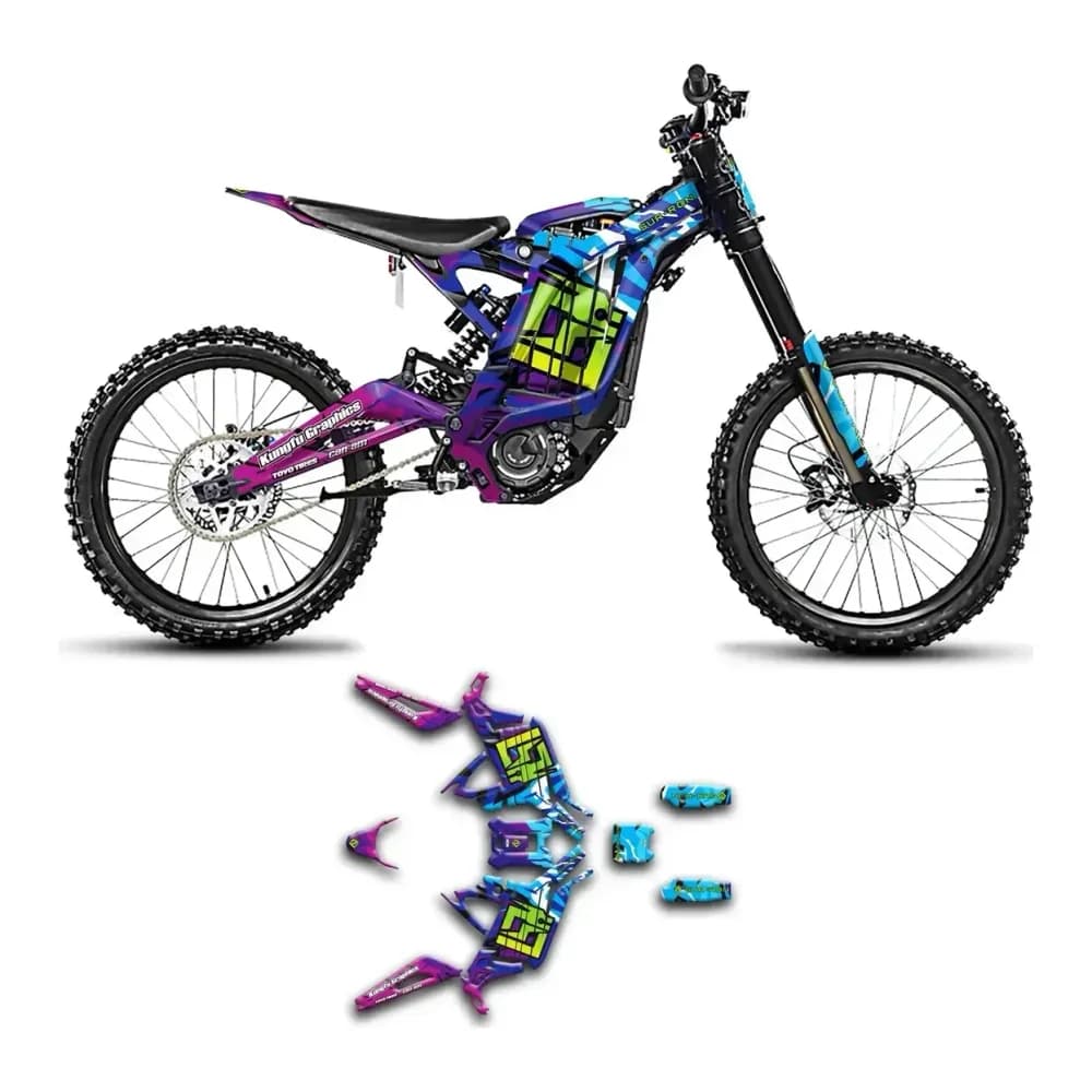 Sur-Ron LBX Custom Vinyl Wrap electric dirt bike